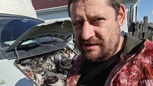 Приехал на родину, ремонт двигателя.