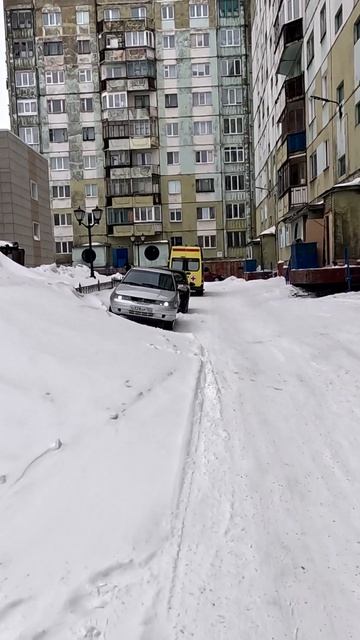Шорох позёмки 🏝️ Хруст наста 🎵 Город без людей утром 🌸
