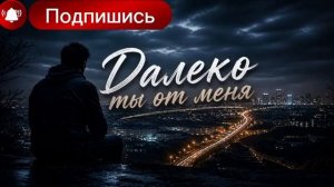 Далеко ты от меня — душевная песня о любви и разлуке