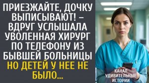 Истории из жизни Приезжайте, дочку выписывают! – вдруг услышала уволенная хирург по телефону…