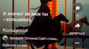 «Кольцевая» бабочка из мая