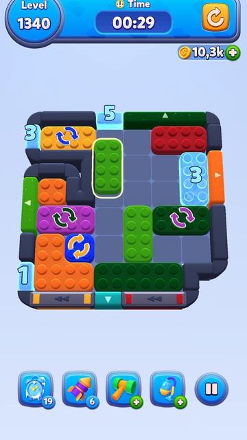 Color Block Jam 1340 Уровень