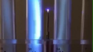 Свечение газов под воздействием высоковольтной катушки
