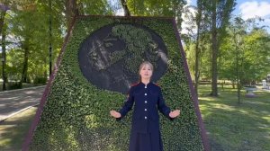 В честь Пушкинского дня дочь сотрудника Росгвардии прочла стихотворение «К морю»