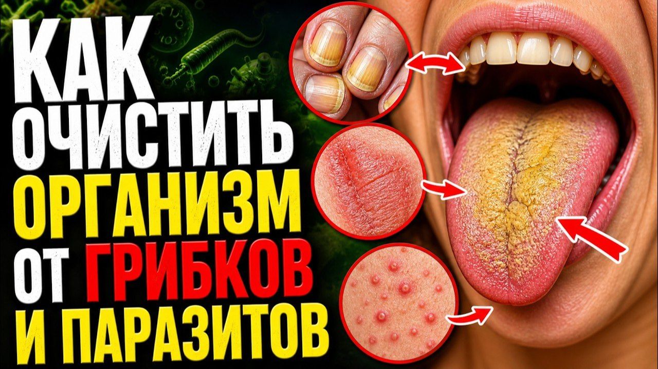 Полная очистка организма от грибков, плесени, паразитов и кандидоза. Никогда не кормите их...