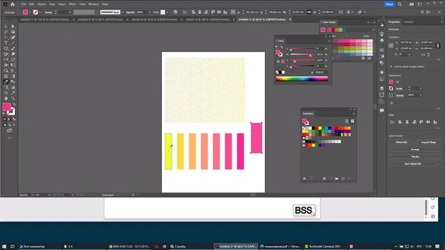 Создание гильоширной сетки в Adobe Illustrator смотреть онлайн