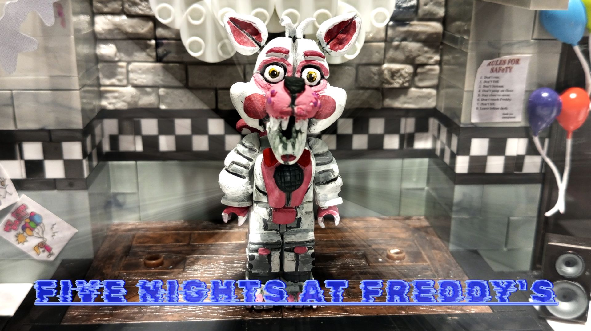 LEGO FNAF FUNTIME FOXY | Кастом смотреть онлайн