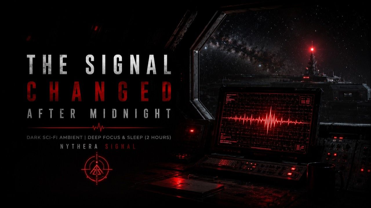 Сигнал Изменился После Полуночи – Dark Sci-Fi Ambient | Deep Focus & Sleep ( Nythera Signal)