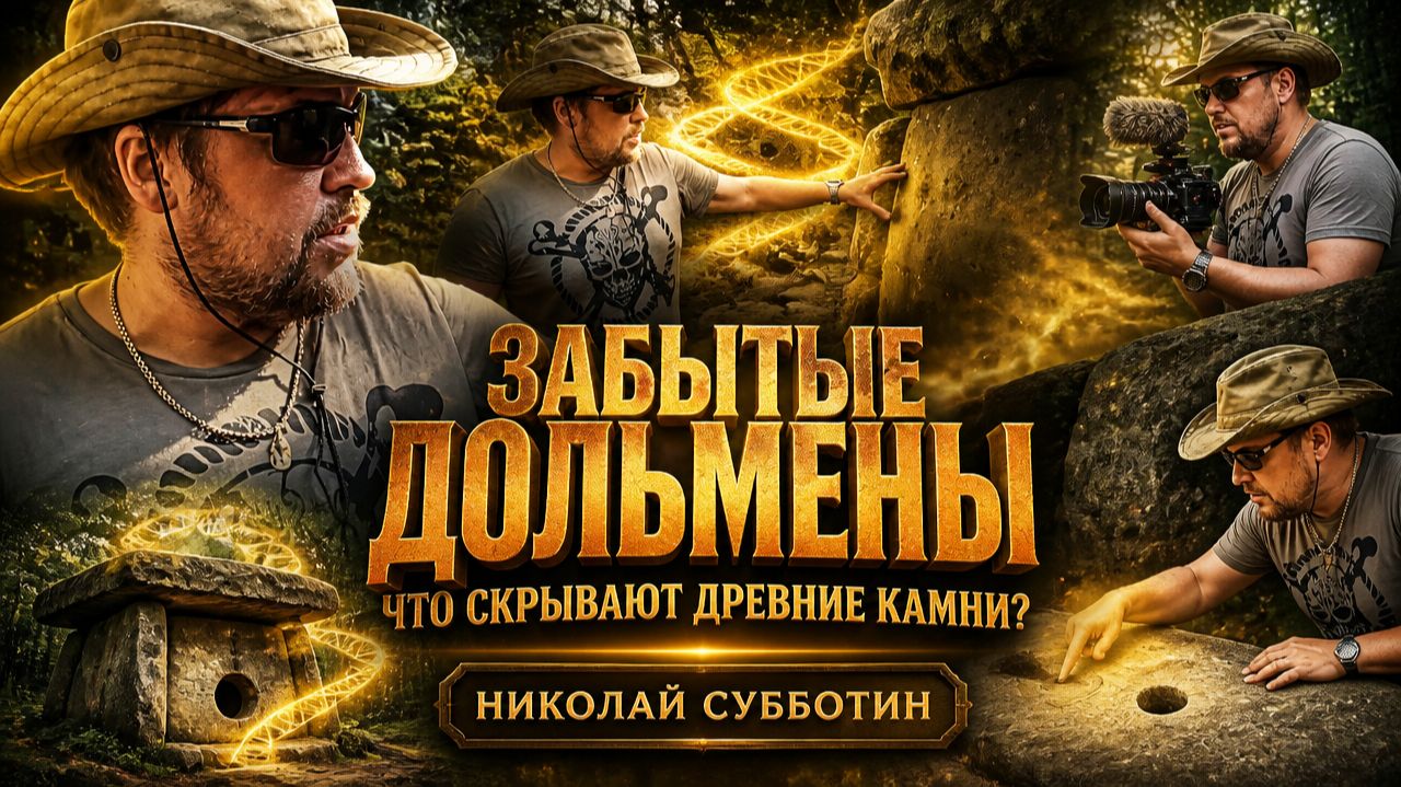 Забытые дольмены: Что скрывают древние камни? Николай Субботин смотреть онлайн
