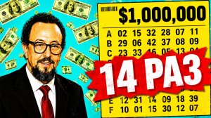 Он выиграл в лотерею 14 раз. Законно.