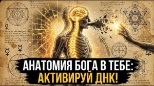 АНАТОМИЯ БОГА В ТЕБЕ: как активировать скрытые ДНК и запустить омоложение
