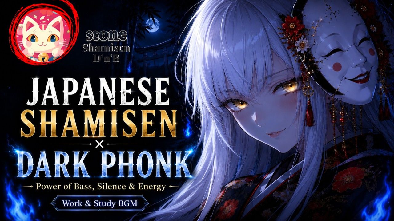 🥁⛩️Japanese SHAMISEN × Dark PHONK🌊JapanDnB_STONE_07-06-2026
