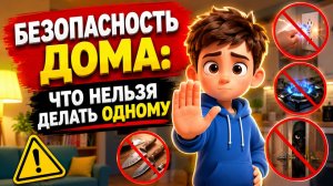 БЕЗОПАСНОСТЬ ДОМА: ЧТО НЕЛЬЗЯ ДЕЛАТЬ ОДНОМУ