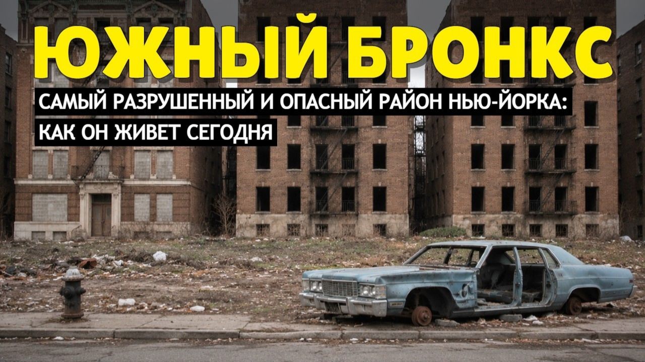 Самый разрушенный и опасный район Нью-Йорка |(Samsebeskazal Denis) смотреть онлайн