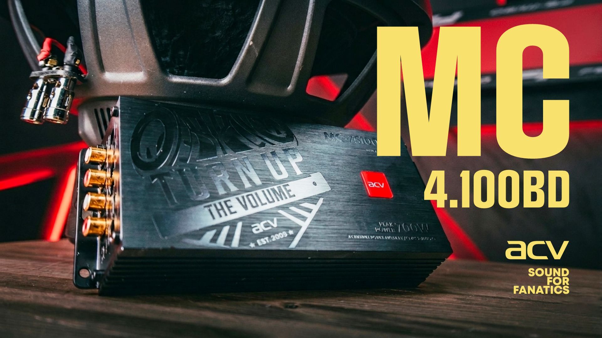 Обзор микро-усилителя ACV MC-4.100BD