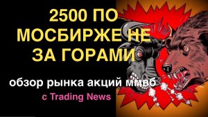 Куда может упасть Российский рынок акций на следующей неделе? Обзор рынка ММВБ с Trading News