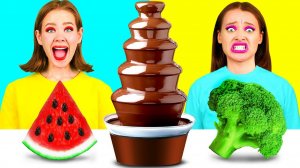 Шоколадный Фонтан Челлендж # Вкусные Кухонные Лайфхаки от TaTaRa Challenge