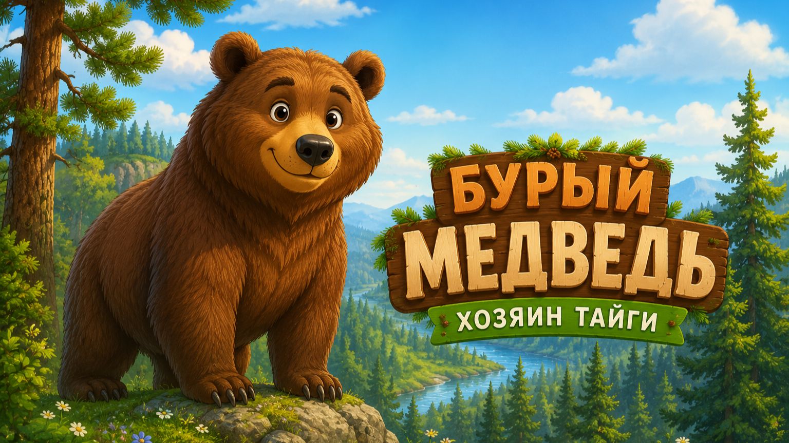 Бурый медведь-хозяин тайги
