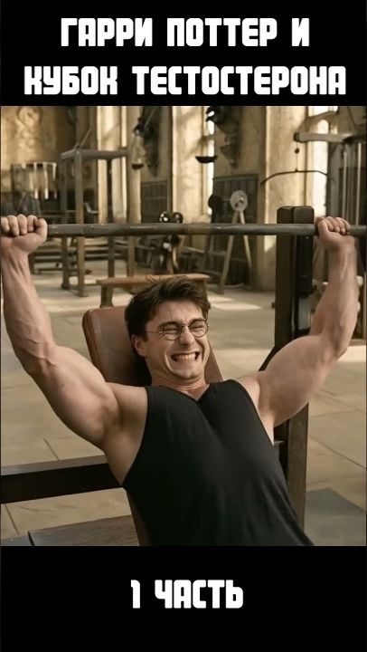 ГАРРИ ПОТТЕР И КУБОК ТЕСТОСТЕРОНА #harrypotter #спортзал #озвучка