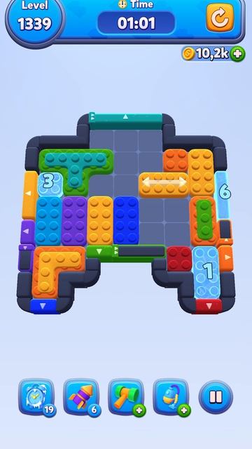 Color Block Jam 1339 Уровень