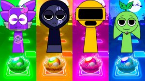 Coffin Dance Спрунки 286 уровень - Мультики про Спрунке | МУЛЬТФИЛЬМЫ SPRUNKI в Tiles Hop