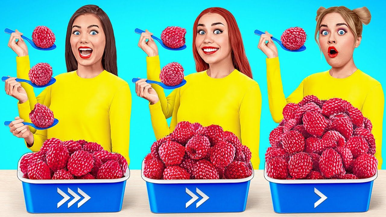 Быстрая Средняя или Медленная Скорость Еды # Сумасшедший челлендж от TeenDO Challenge смотреть онлайн