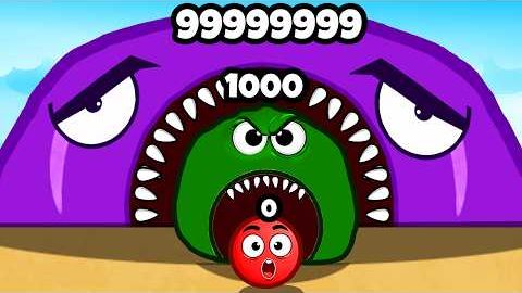 ЭВОЛЮЦИЯ ШАРИКА ОТ 1 ДО 9999 УРОВНЯ! 😱 КТО СЪЕСТ БОЛЬШЕ? смотреть онлайн