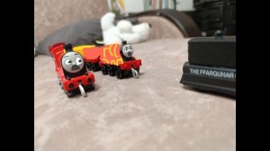 sodor fallout au. 2 серия. неудачный побег Томаса и неожиданная встреча.