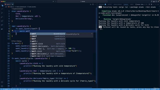 156. Defining Methods on Enums смотреть онлайн