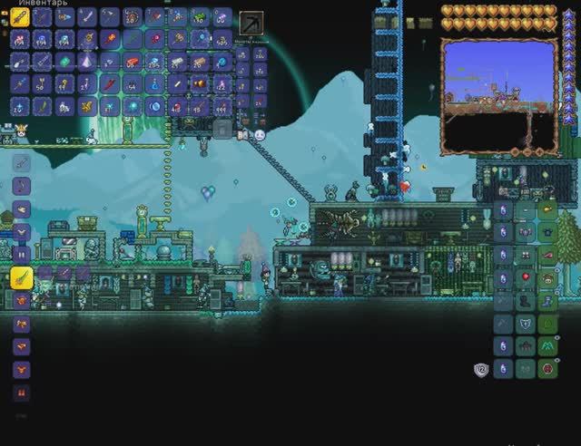 Terraria / Террария крафт клинка земли