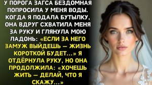 У входа в ЗАГС бездомная посмотрела на мою ладонь и сказала | Истории из жизни | Реальные истории