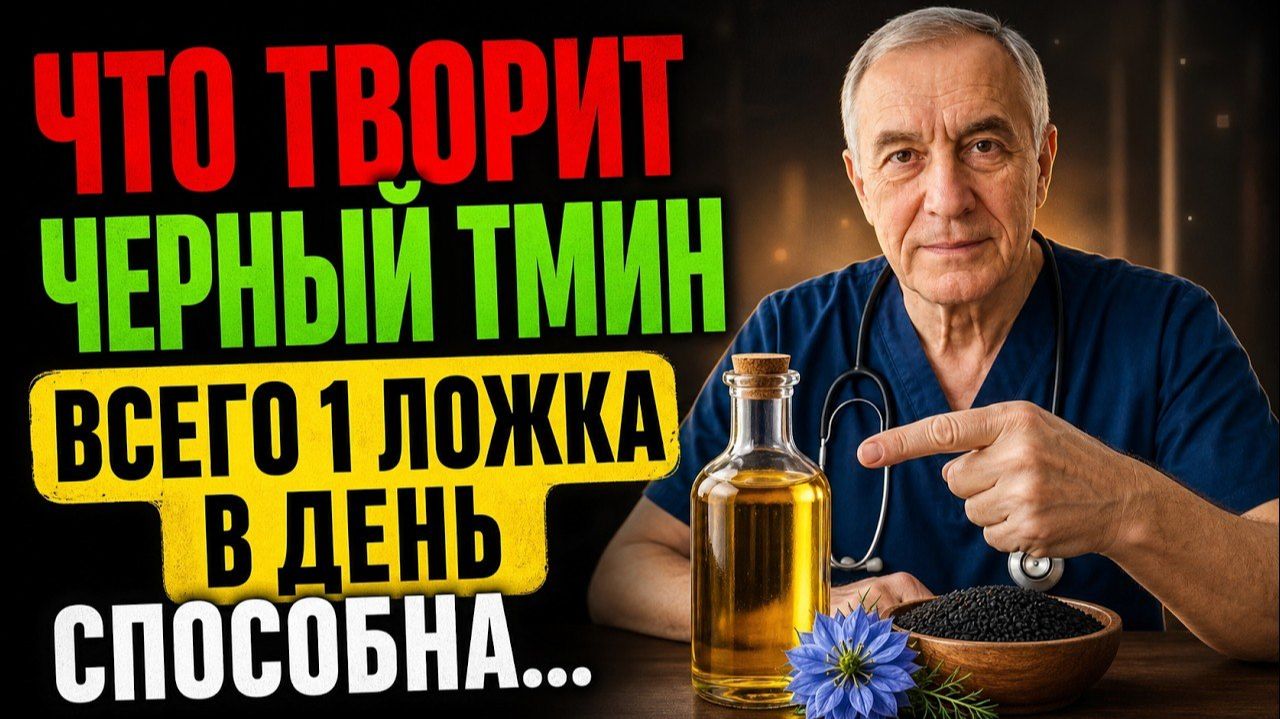 Суперсредство от воспалений и не только! МАСЛО ЧЕРНОГО ТМИНА