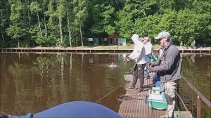 Ловим форель на Спорт-зоне. Клёвое место Лосиный остров.