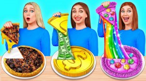 Бедная vs Богатая vs Ультра богатая еда Челлендж # Смешные челленджи от TeenDO Challenge