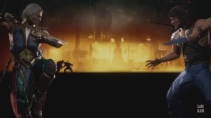 Mortal Kombat 11 - Фуджин vs Рэмбо. Бруталити