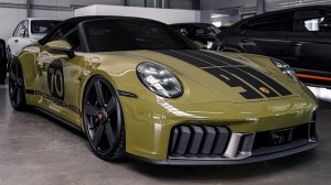 Porsche 911 Spirit 70 2026 года — звук, интерьер и экстерьер.