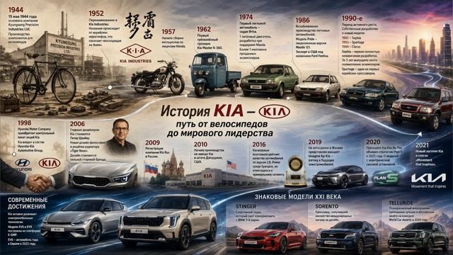 История компании Kia