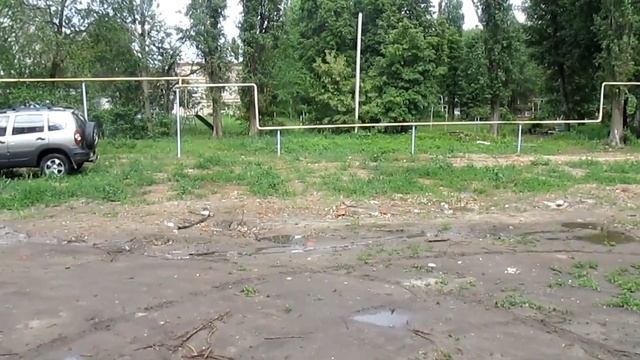 Злой Лекарь - депрессивная прогулка по городу Семилуки 6 июня 2021 года - дороги, мусор и мн. другое