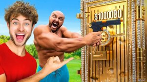 СИЛЬНЕЙШИЙ ЧЕЛОВЕК МИРА против НЕВЗРЫВАЕМОГО СЕЙФА за 1 000 000 $!!