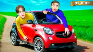 24 часа в Самой МАЛЕНЬКОЙ МАШИНЕ в мире