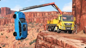 Автомобили против обрывов — BeamNG Drive — 🔥 ULTIMATE Edition: Компиляция