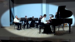 Строганова Елена - С.Прокофьев Скерцо ре мажор с ансамблем «Камерата»