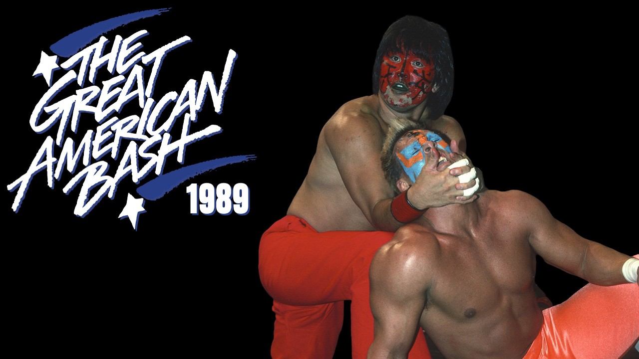 FULL EVENT: WCW Great American Bash 1989 | Flair vs. Funk; WarGames, Sting vs. Muta and MORE! смотреть онлайн