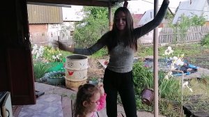 У дочки в саду в гостях.