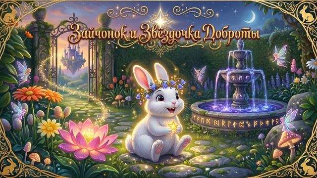 Сказки для детей | сказки на ночь | Зайчонок и Звёздочка Доброты | аудиосказки | добрые сказки