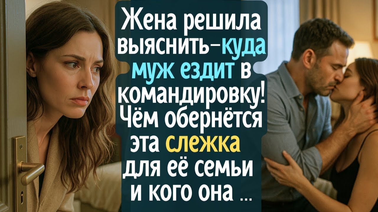 Жена решила выяснить - куда муж ездит в командировку. Чём обернётся эта слежка для её семьи и кого смотреть онлайн