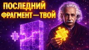 Если ты ПРОПУСТИШЬ ЭТО, ПАЗЛ НИКОГДА НЕ СЛОЖИТСЯ # Альберт Эйнштейн