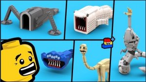 ЛЕГО МОРСКИЕ МОНСТРЫ: БЛУП, ПОЖИРАТЕЛЬ МОРЯ И ВСЕ ОСТАЛЬНЫЕ! DIY LEGO