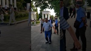 20260607 Танцы песни озорные частушки в парке у фонтана под гармонь гармошку город Орёл жители Орла