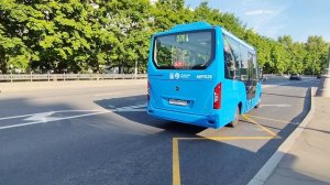 маршрутка ГАЗ-А68R52 Сity борт 6197025 маршрут 376